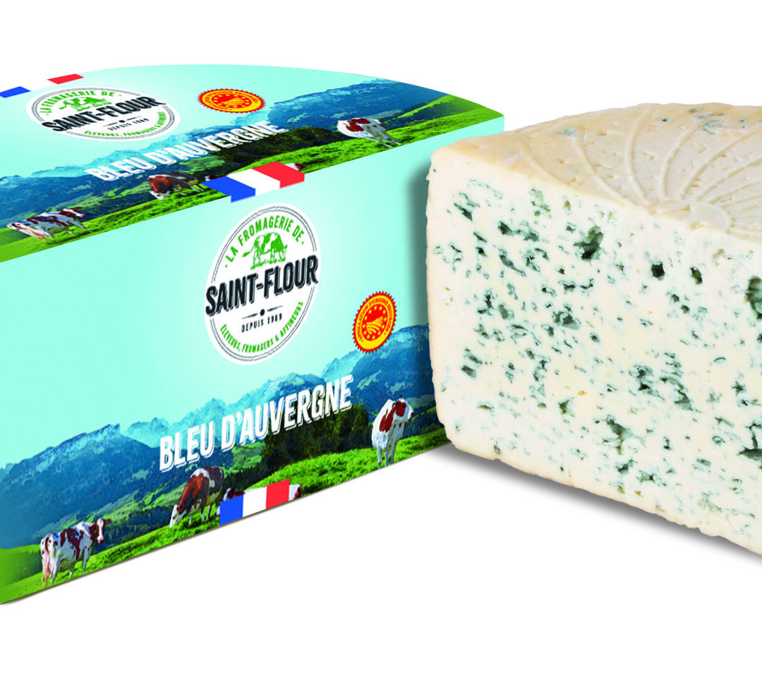 Bleu d’Auvergne DOP 1/2 pieza